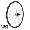 XeNTiS Squad 2.5 SL black rear carbon wheel UCI Approved
