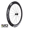 XeNTiS Squad 5.8 SL white front carbon wheel UCI approved